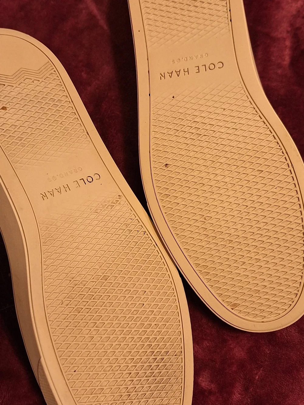 Cole Haan Black Croc-Embossed Slip-On Sneakers with Cream Sole